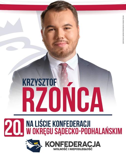 Odsłaniamy kolejną kartę 
Mój serdeczny kolega Krzysztof Rzońca 

Jak sam o sobi...