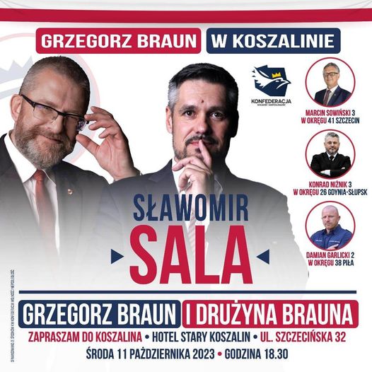 Sławomir Wiesław Sala, dr Marcin Sowiński, Konrad Niżnik KKP i Damian Garlicki t...