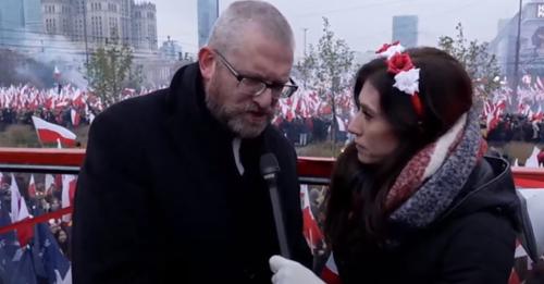 Grzegorz Braun na Marszu Niepodległości: STOP USRAELIZACJI Polskiej racji stanu!...