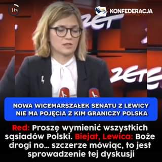 Nowa wicemarszałek Senatu z Lewicy, Magdalena Biejat.
 Elita. Najlepsi z najleps...